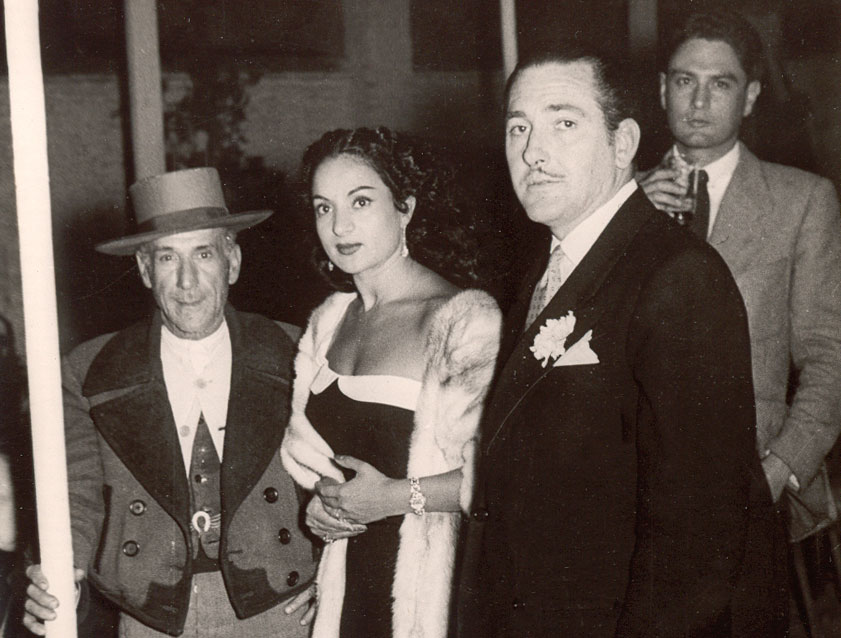Lola Flores et Juan Cortés, 1954